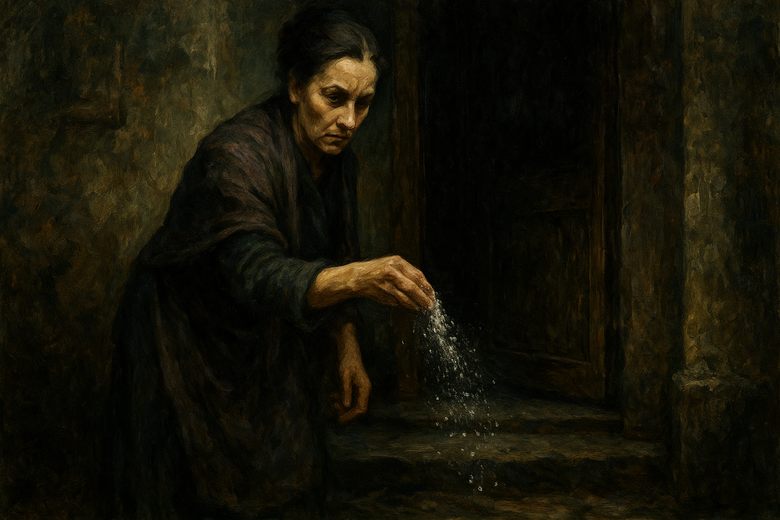 Salt Purification Rituals in Japanese Folk Culture – The Spiritual Meaning of Scattering Salt